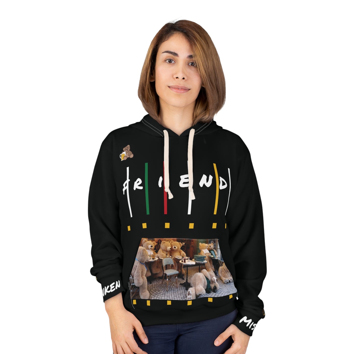 Drunk Azz Friends Hoodie - by Indahoodiez