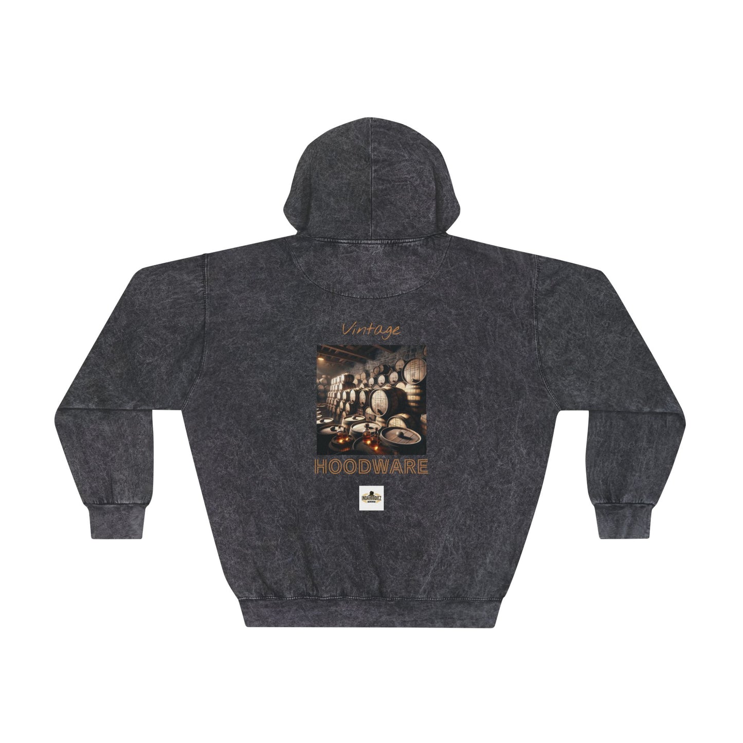 Aged Vintage Mineral Wash Hoodie - Classic Vibes & Premium Comfort