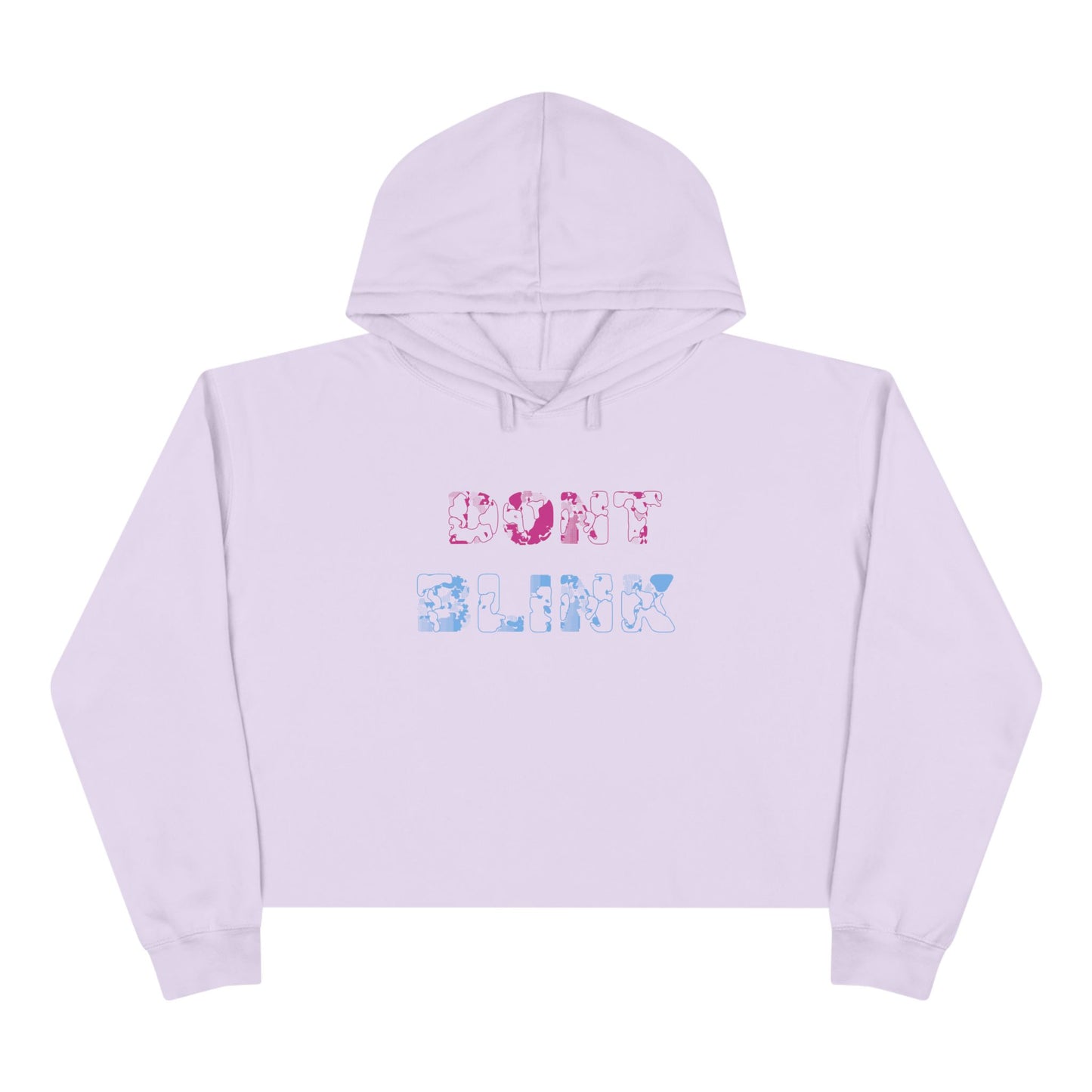 Women's Cropped 'Don't Blink' Hoodie