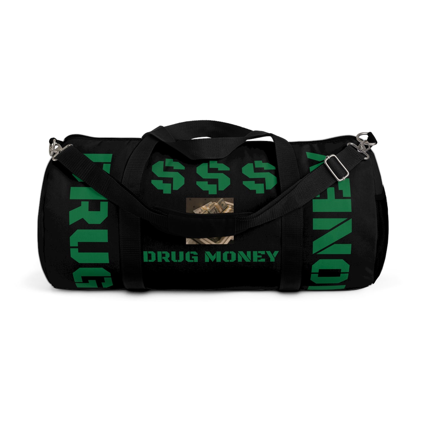 DRUG MONEY DUFFEL BAG
