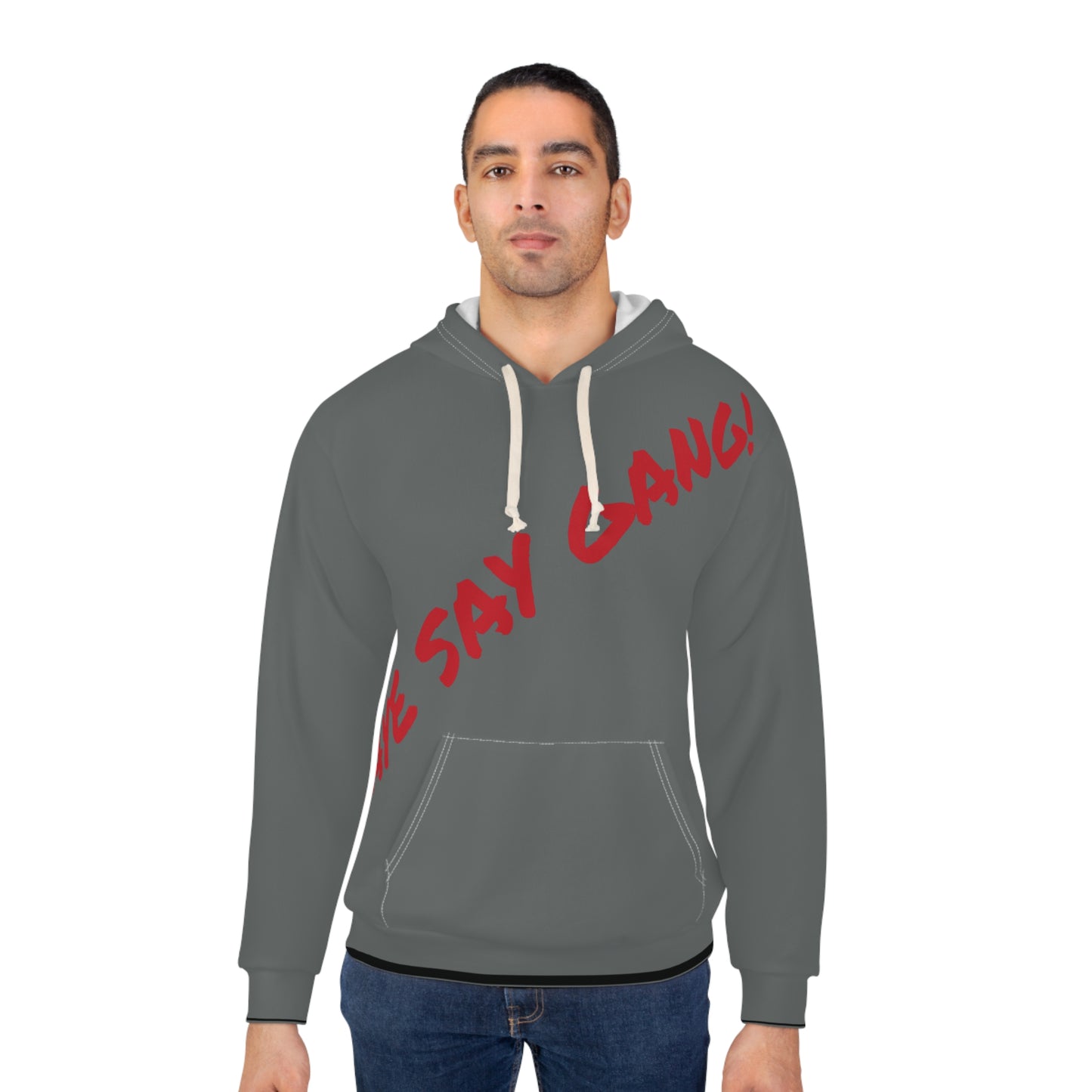 Aye Say Gang Pullover Hood -by iNDAHOODIEZ
