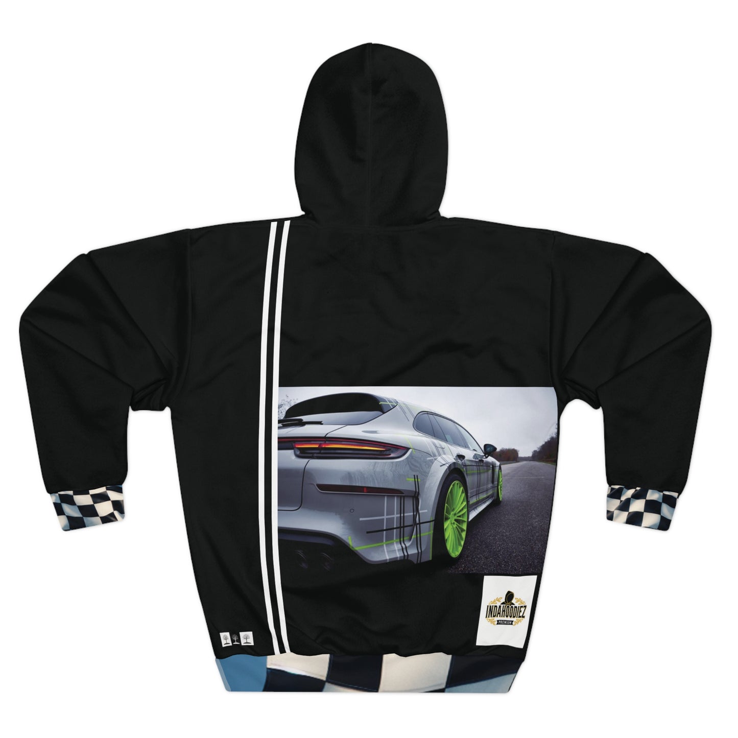 INDA-Racing Pullover Hoodie BLACK Edition