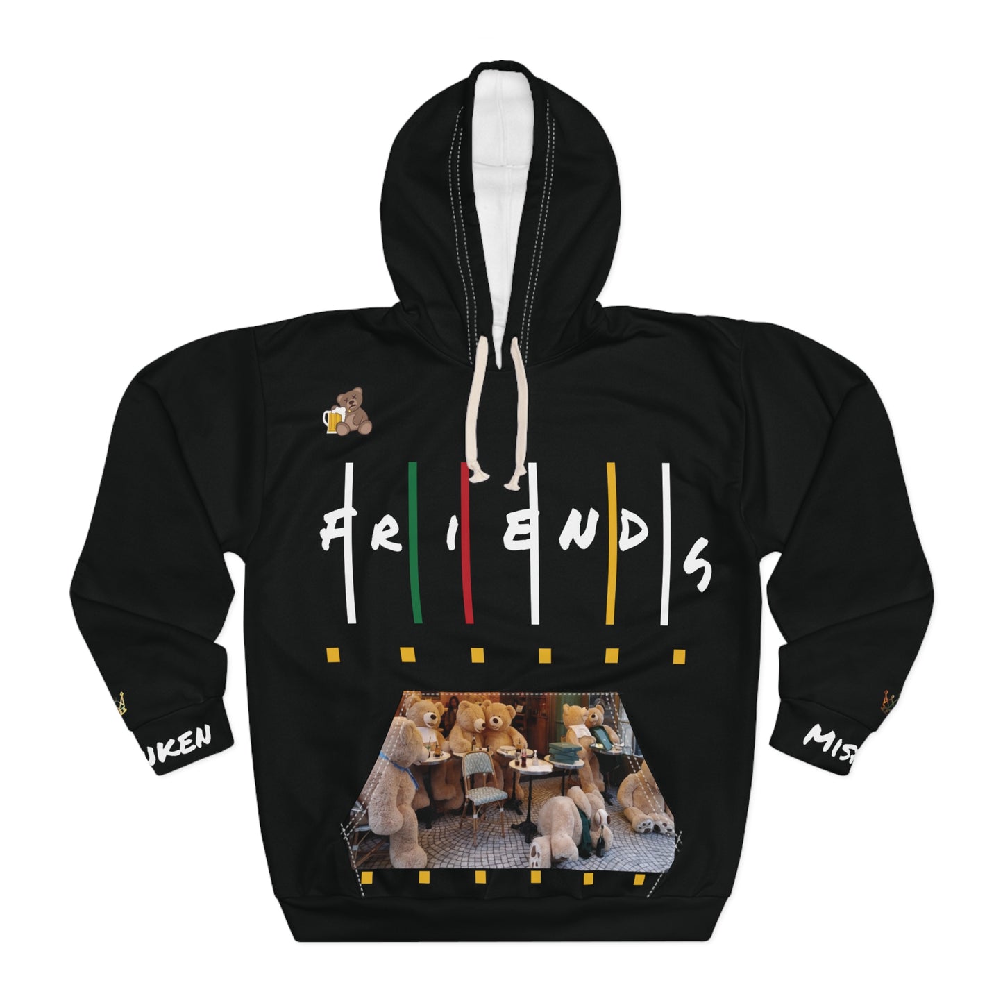 Drunk Azz Friends Hoodie - by Indahoodiez