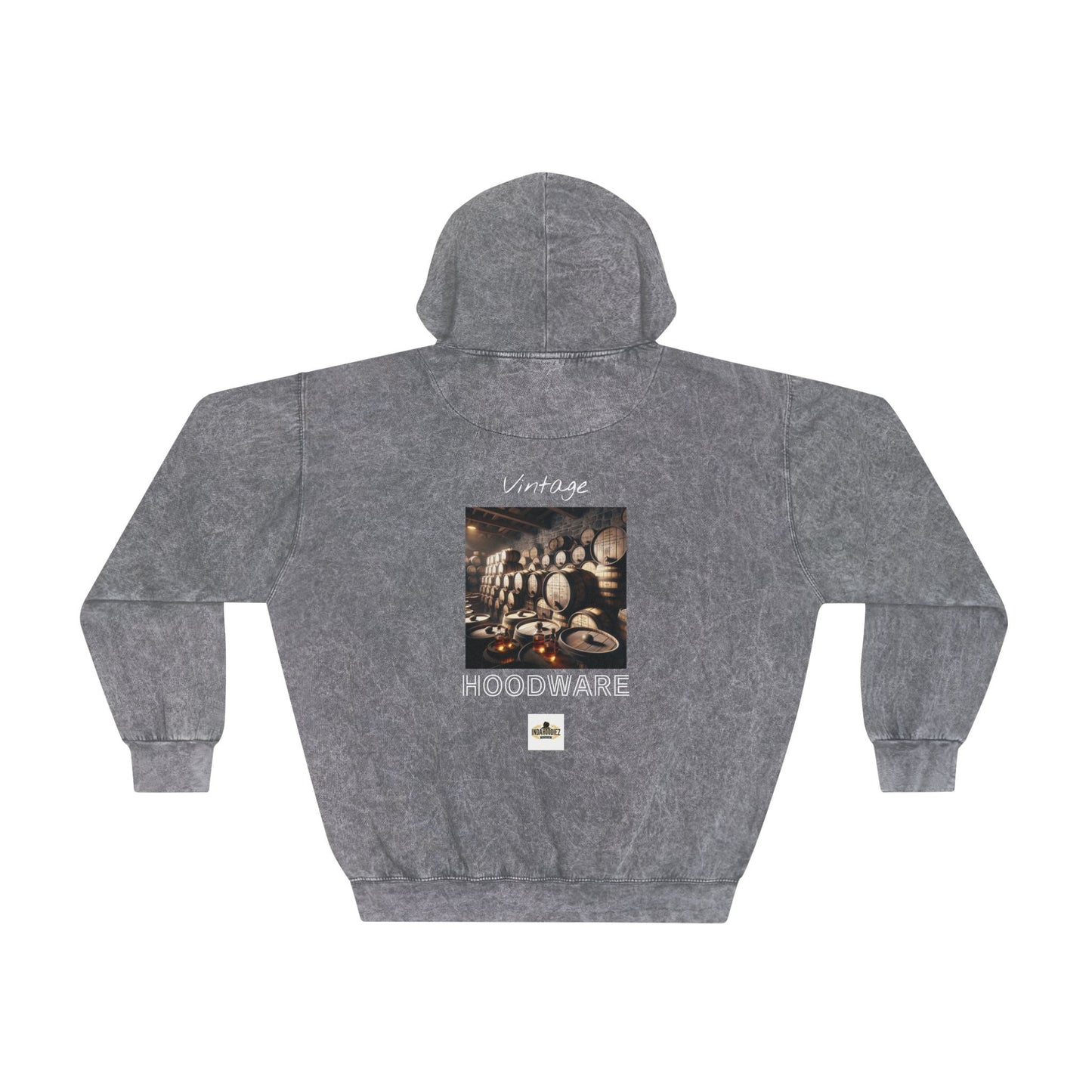 Aged Vintage Mineral Wash Hoodie - Classic Vibes & Premium Comfort