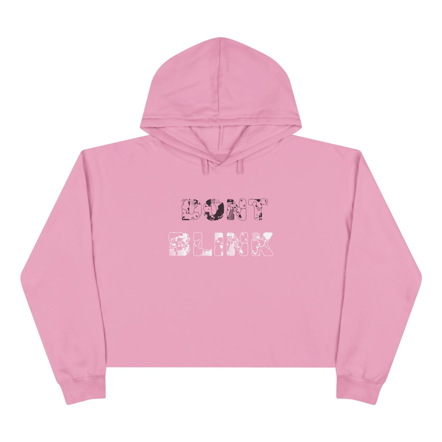Women's Cropped 'Don't Blink' Hoodie