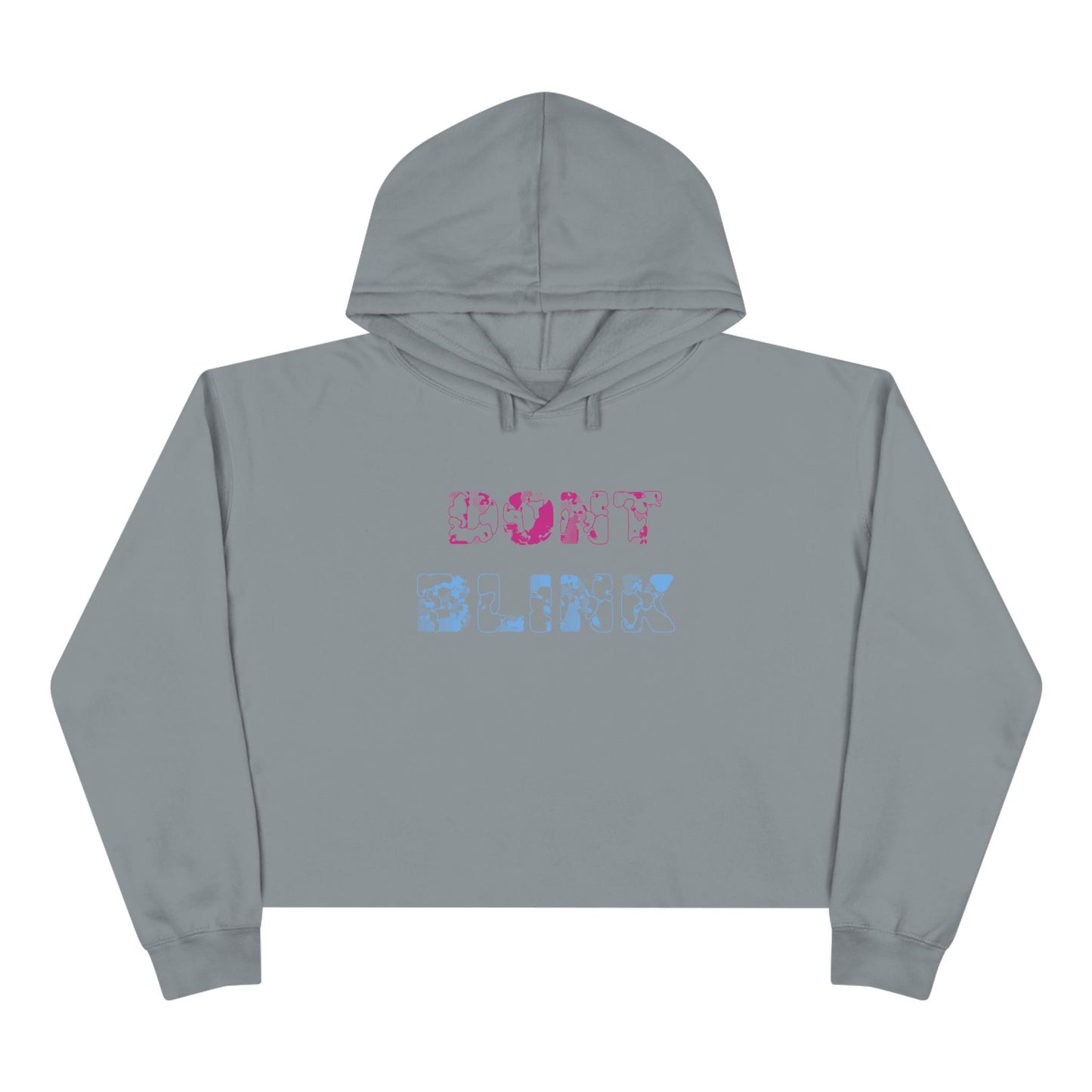 Women's Cropped 'Don't Blink' Hoodie