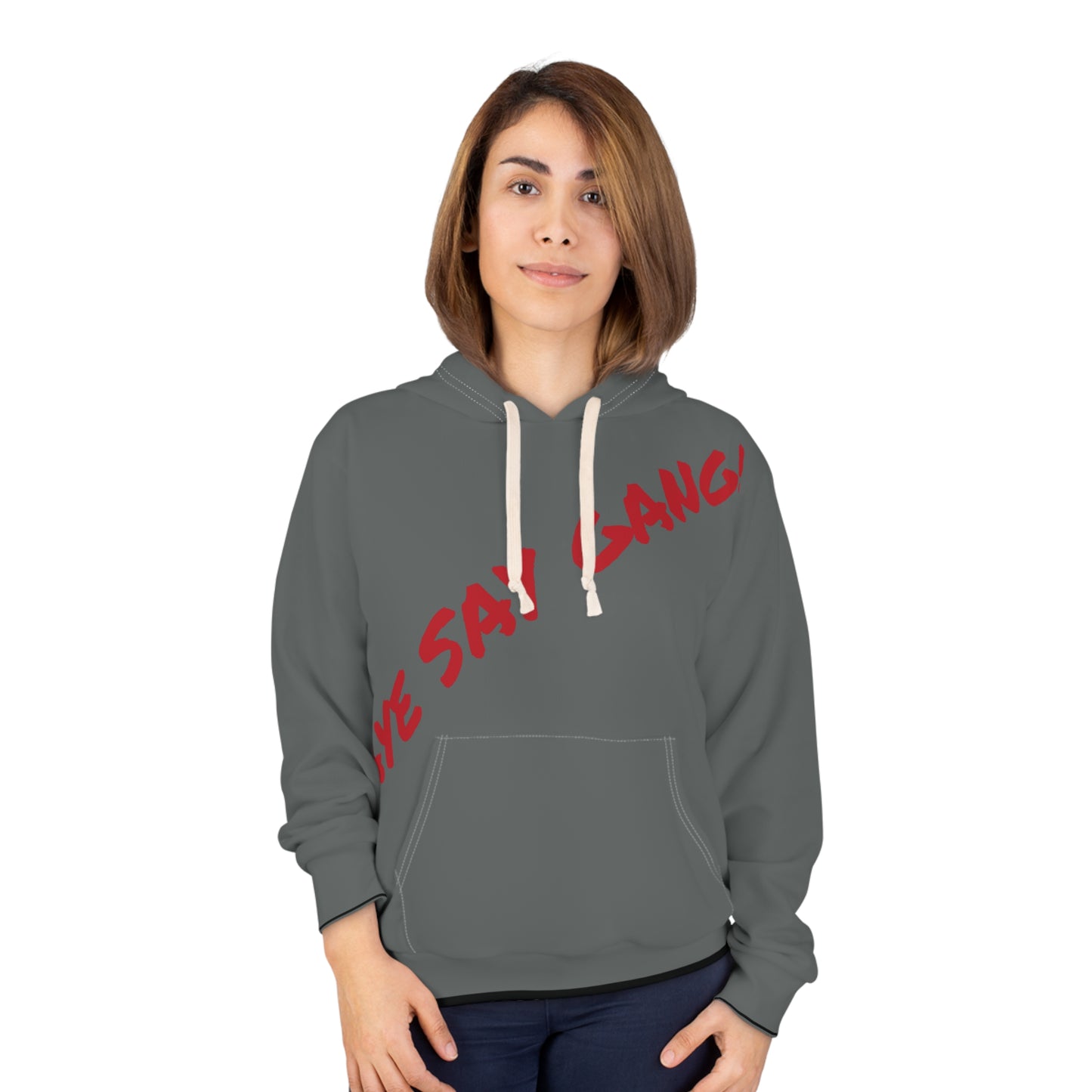 Aye Say Gang Pullover Hood -by iNDAHOODIEZ