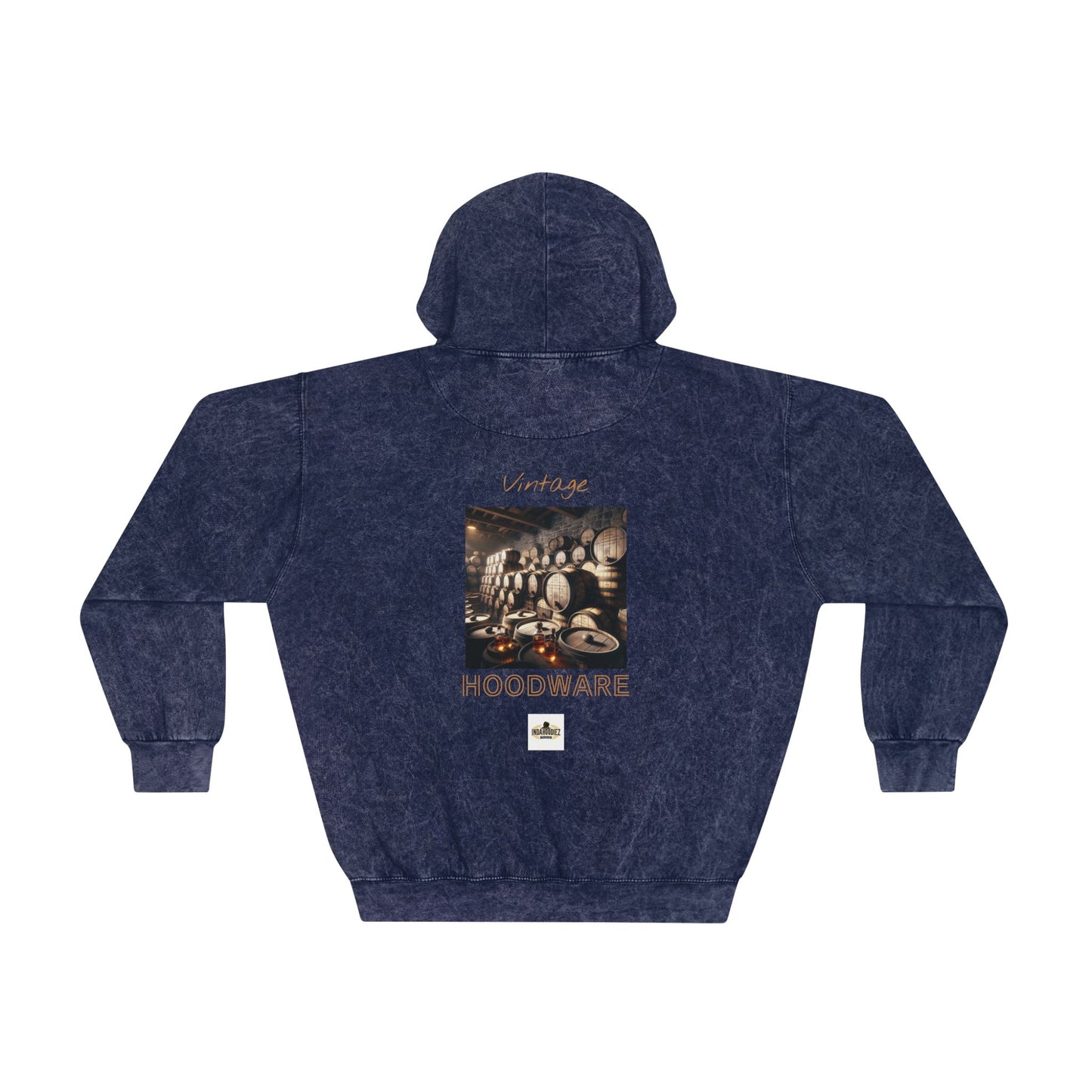 Aged Vintage Mineral Wash Hoodie - Classic Vibes & Premium Comfort
