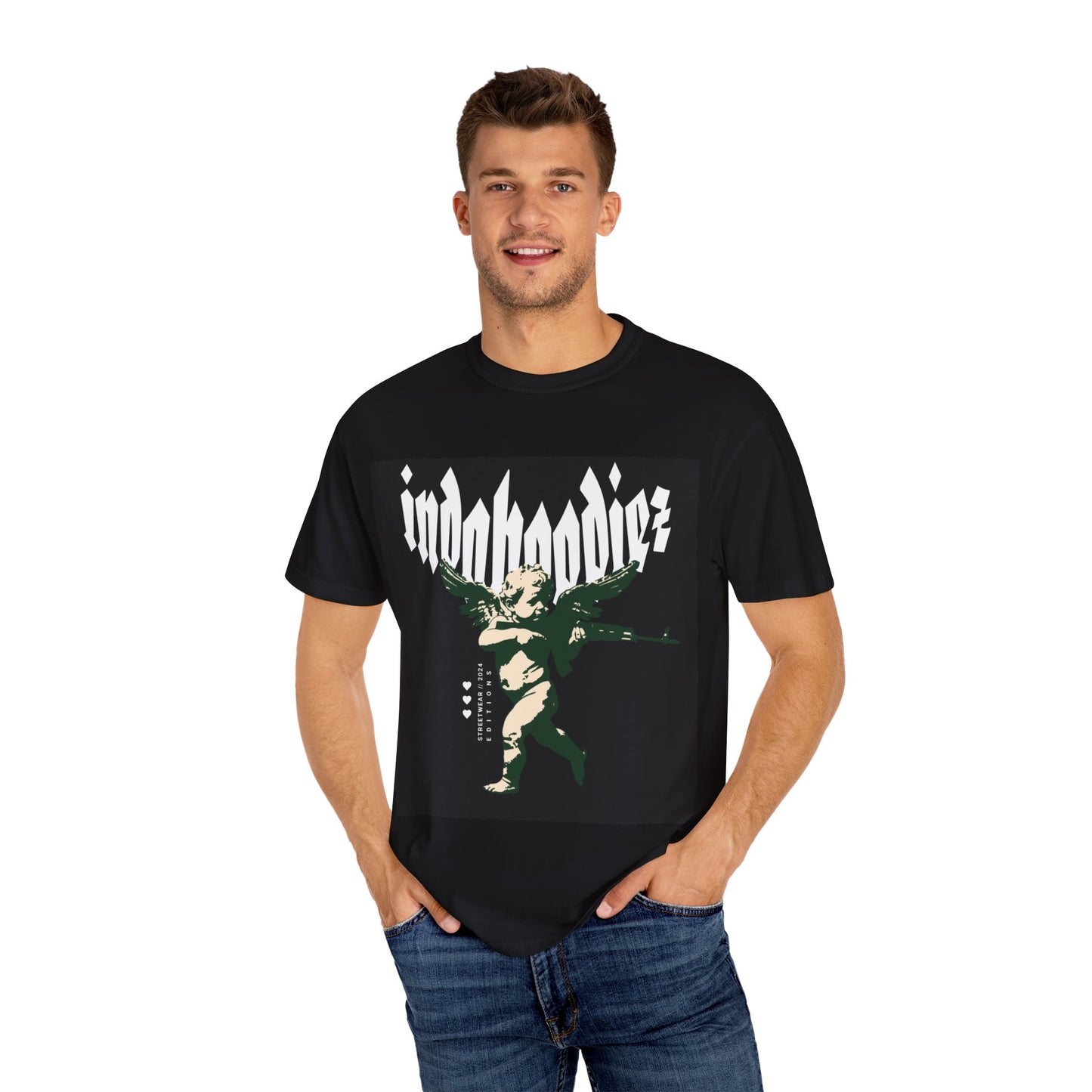 Guardian Angel Signature Tee -by indahoodiez