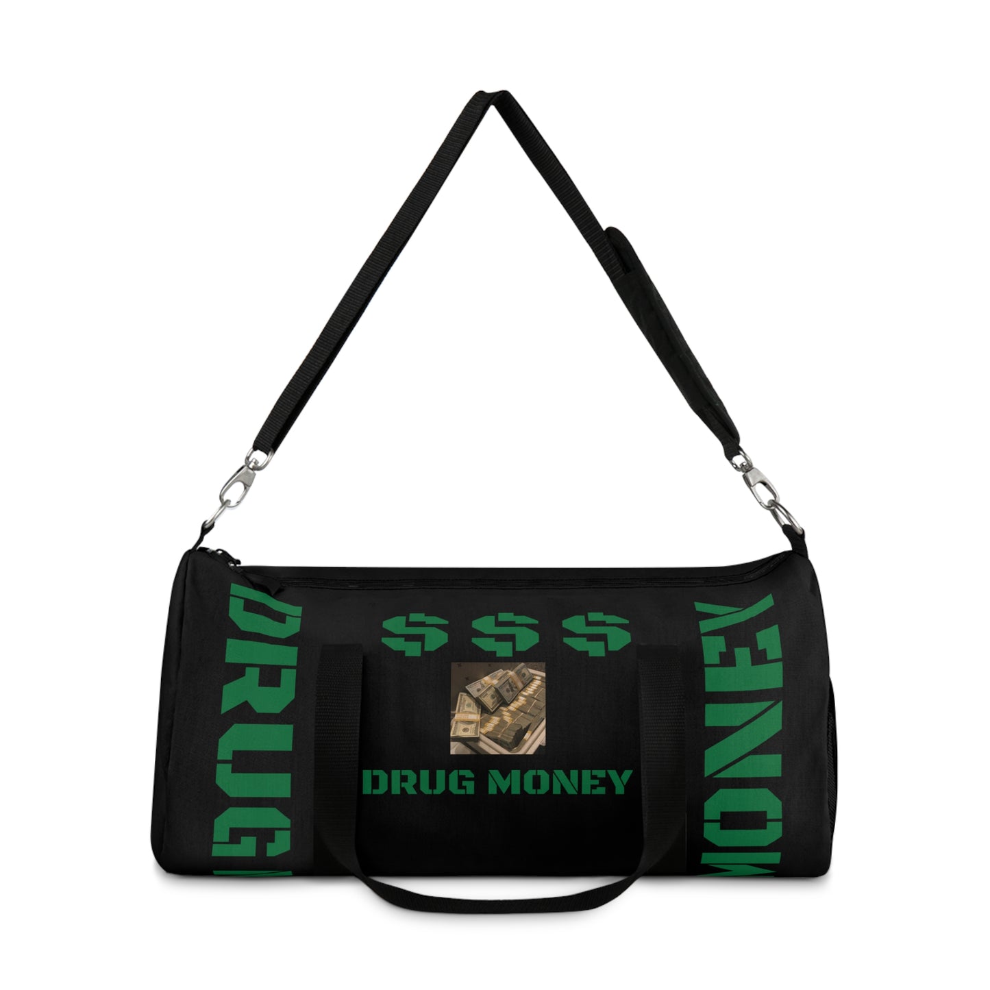 DRUG MONEY DUFFEL BAG