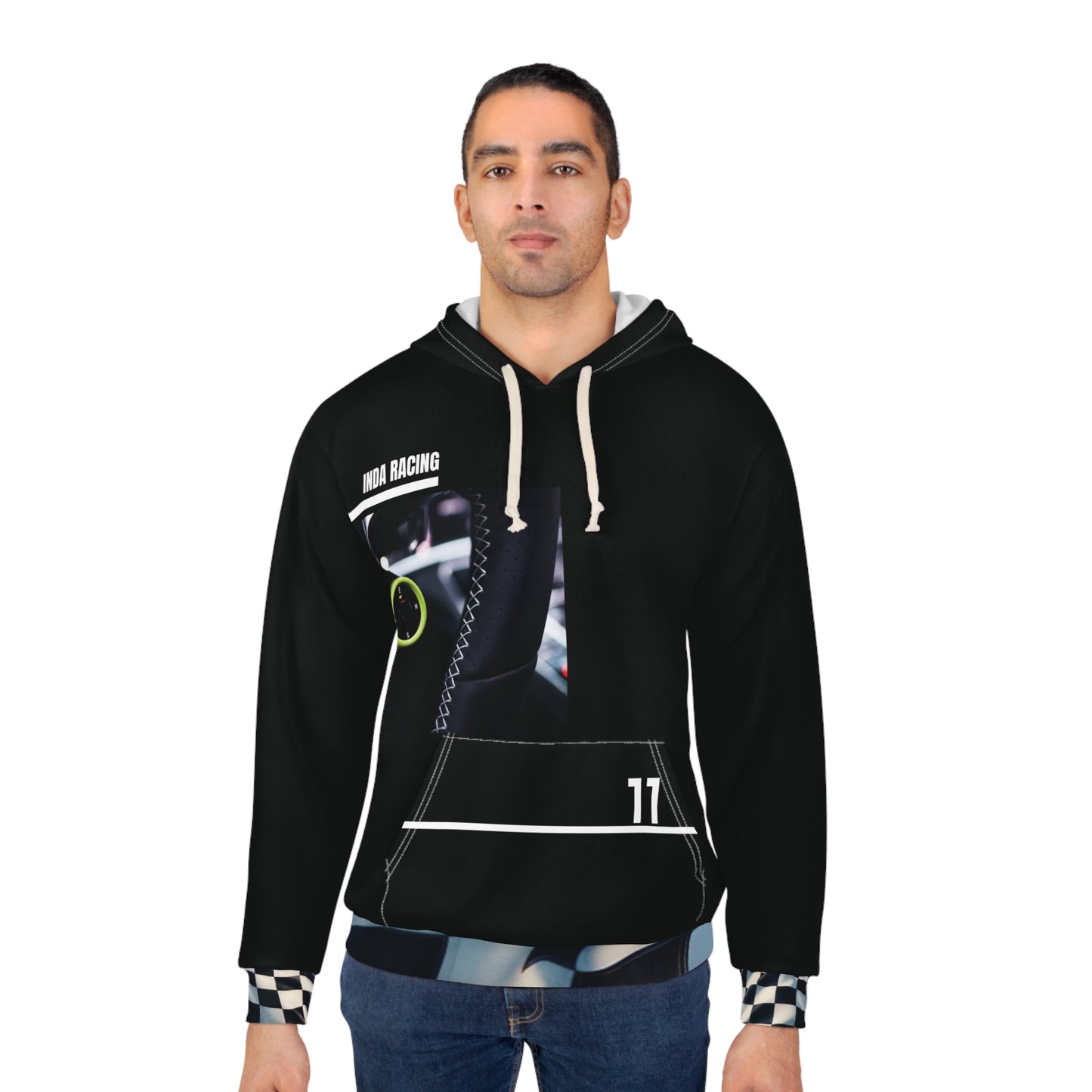 INDA-Racing Pullover Hoodie BLACK Edition
