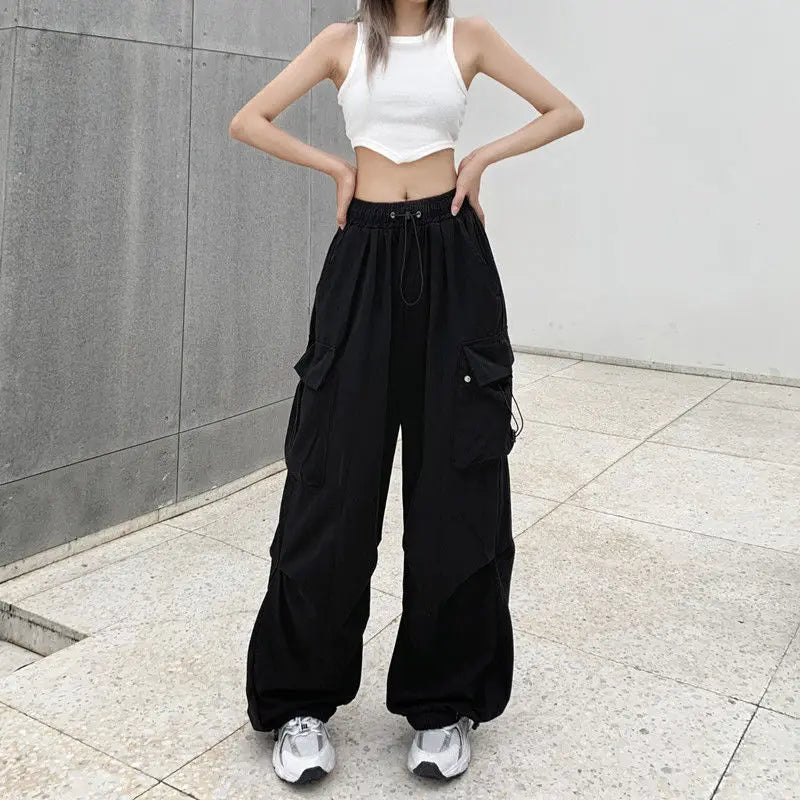 Women Y2K Streetwear Cargo Pants Vintage