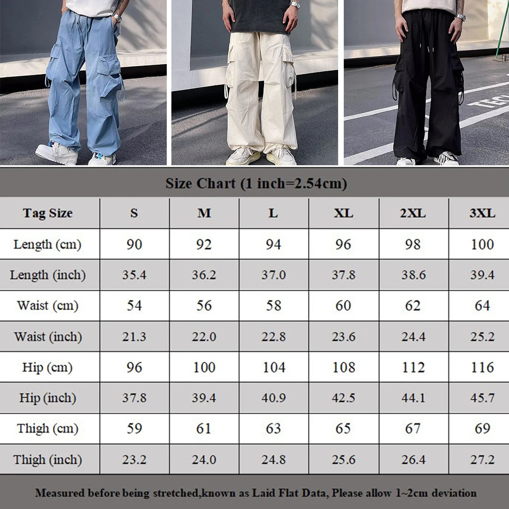 Mens Parachute-Style Loose