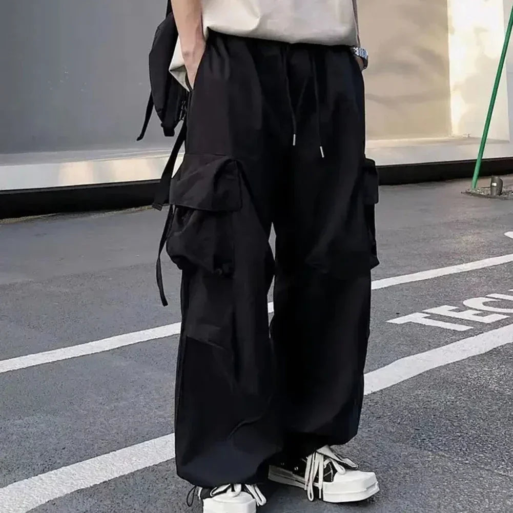Mens Parachute-Style Loose Oversized