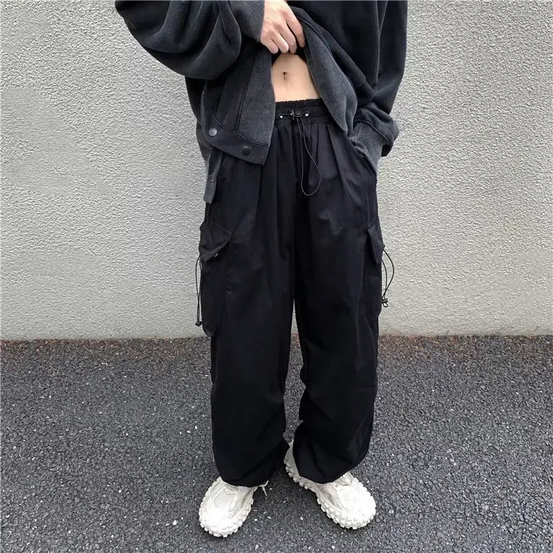 Men's Parachute-Style Hip-hop Legged Pants