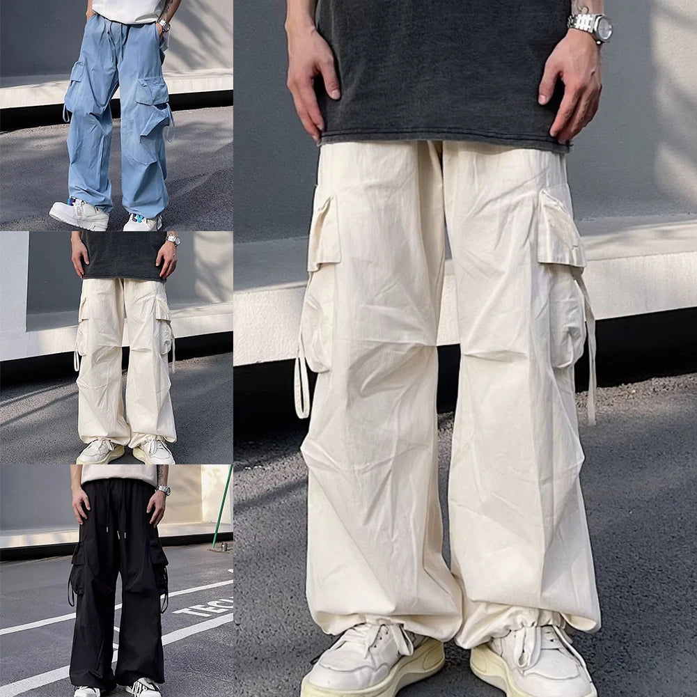 Mens Parachute-Style Loose