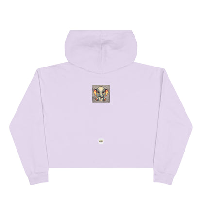 Women's Cropped 'Don't Blink' Hoodie