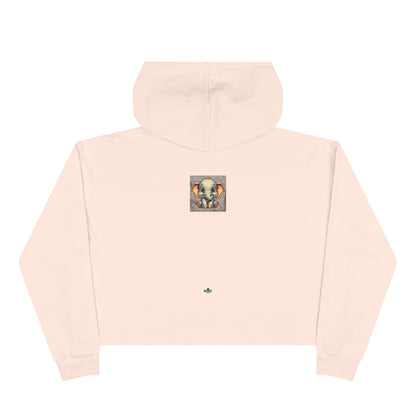Women's Cropped 'Don't Blink' Hoodie