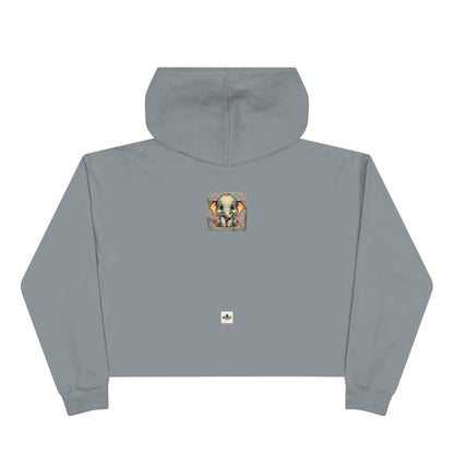 Women's Cropped 'Don't Blink' Hoodie