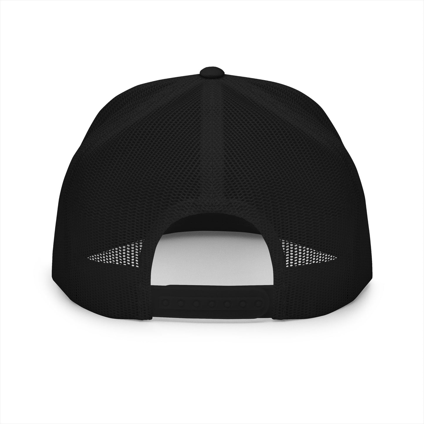 Embroidered Skull Wing Trucker Cap - Good Fortune and Protection