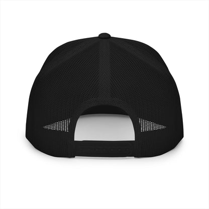 Embroidered Skull Wing Trucker Cap - Good Fortune and Protection