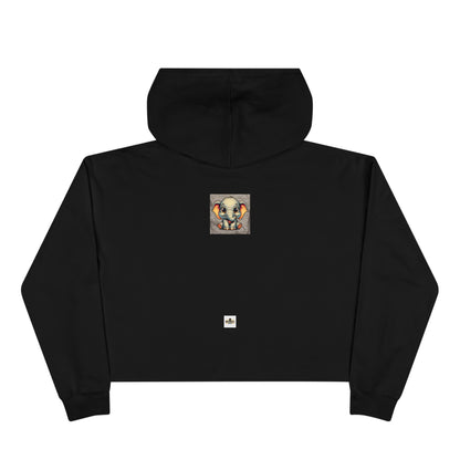 Women's Cropped 'Don't Blink' Hoodie