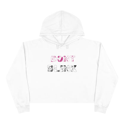 Women's Cropped 'Don't Blink' Hoodie