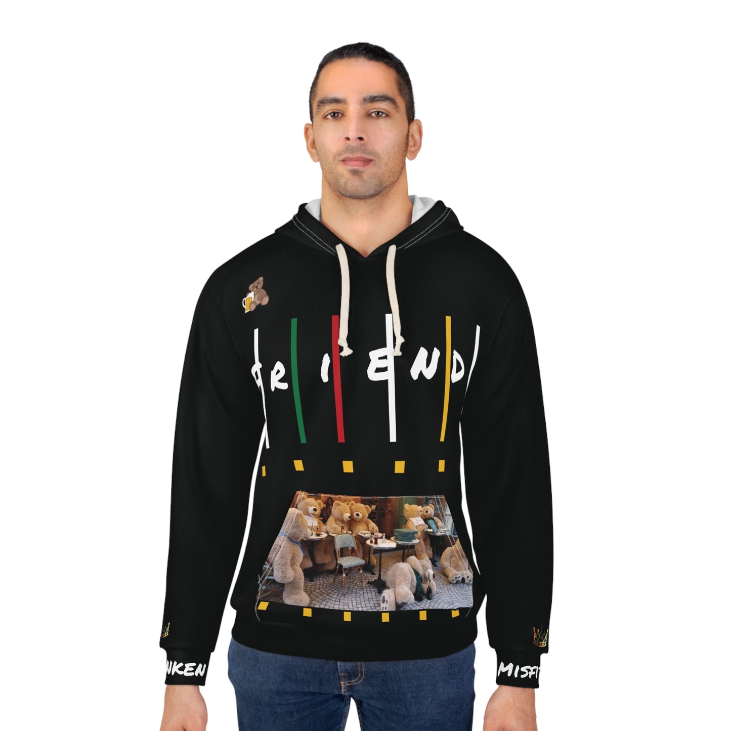 Drunk Azz Friends Hoodie - by Indahoodiez